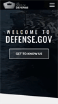 Mobile Screenshot of defense.gov