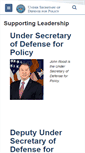 Mobile Screenshot of policy.defense.gov