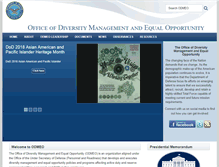 Tablet Screenshot of diversity.defense.gov